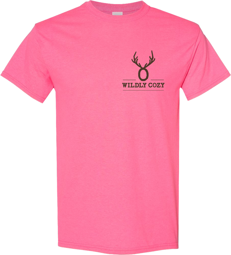 Natural Beauty Tee Safety Pink