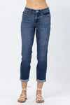 Core Midrise Cuffed Boyfriend Jeans 82368