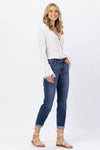 Core Midrise Cuffed Boyfriend Jeans 82368