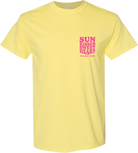 Sun Kissed Sweetheart Tee Yellow