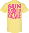 Sun Kissed Sweetheart Tee Yellow