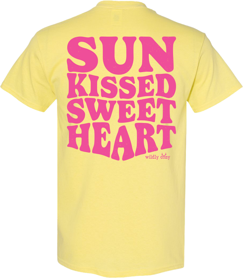 Sun Kissed Sweetheart Tee Yellow