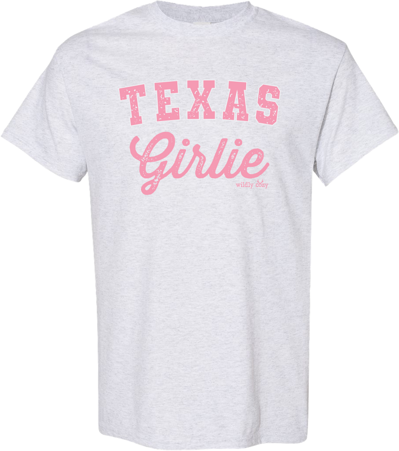 Texas Girlie Tee Grey