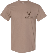 Wade It Out Tee Brown