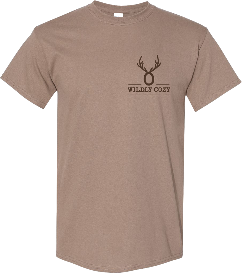 Wade It Out Tee Brown